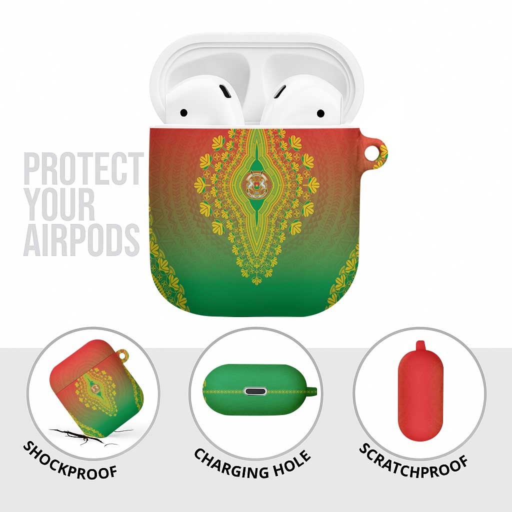 Burkina Faso African Dashiki AirPods Case