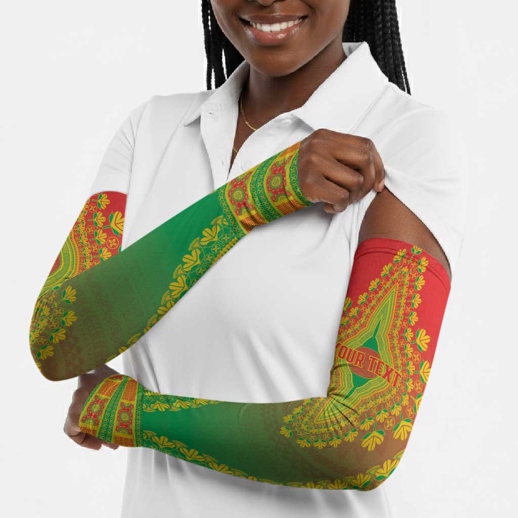 Personalized Burkina Faso African Dashiki Arm Sleeves