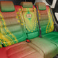 Afro Burkina Faso Back Car Seat Cover African Dashiki Style - African Pride