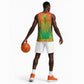 Personalized Afro Burkina Faso Basketball Jersey African Dashiki Style LT15