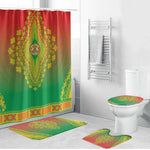 Burkina Faso African Dashiki Bathroom Set