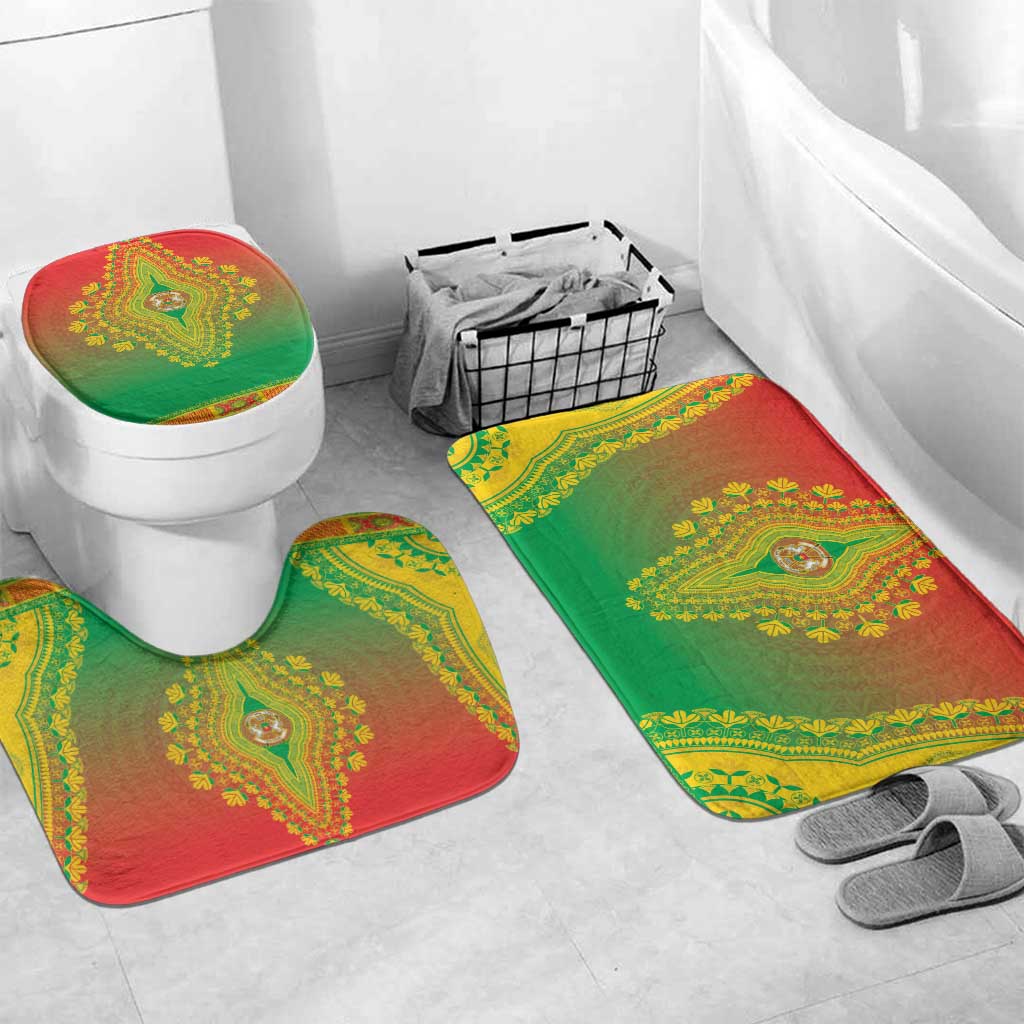 Burkina Faso African Dashiki Bathroom Set