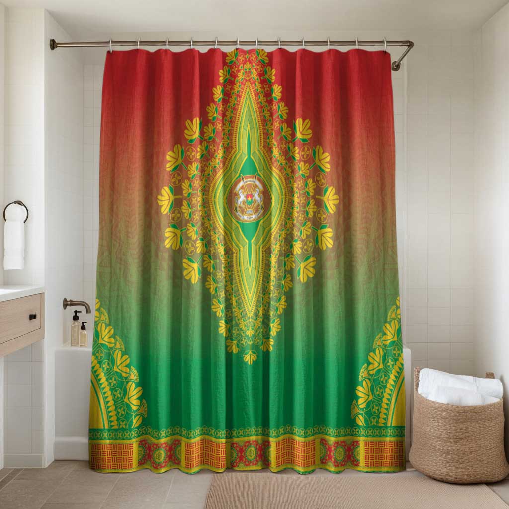 Burkina Faso African Dashiki Bathroom Set
