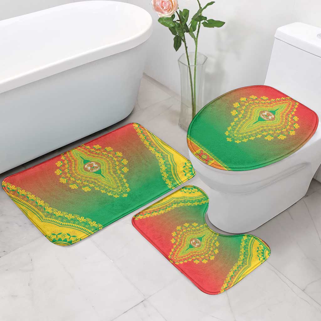 Burkina Faso African Dashiki Bathroom Set