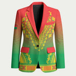Personalized Burkina Faso African Dashiki Blazer