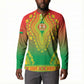 Personalized Burkina Faso African Dashiki Button Sweatshirt