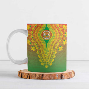 Personalized Burkina Faso African Dashiki Ceramic Mug