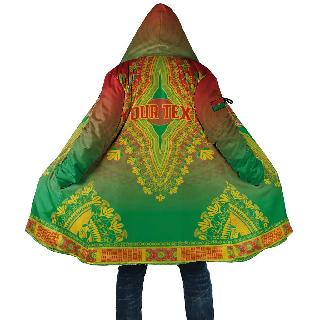 Personalized Burkina Faso African Dashiki Cloak