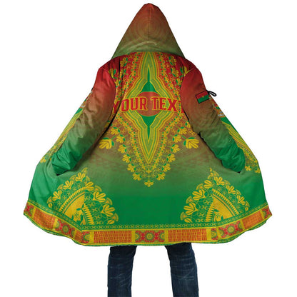 Personalized Burkina Faso African Dashiki Cloak