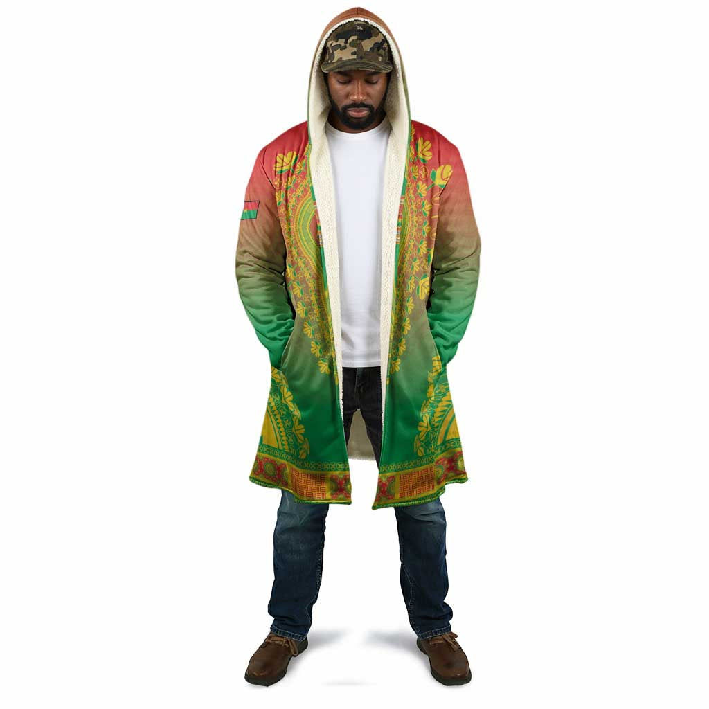 Personalized Burkina Faso African Dashiki Cloak