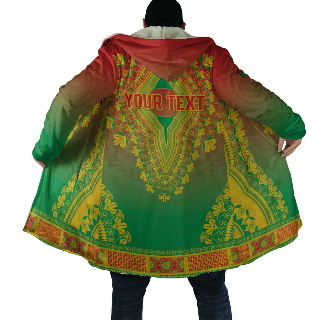 Personalized Burkina Faso African Dashiki Cloak
