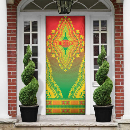 Personalized Burkina Faso African Dashiki Door Cover