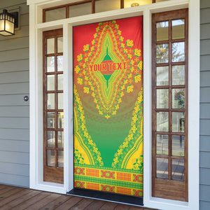 Personalized Burkina Faso African Dashiki Door Cover