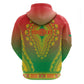 Personalized Afro Burkina Faso Hoodie African Dashiki Style - African Pride