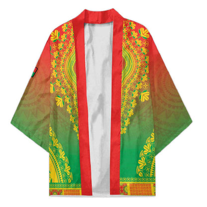 Personalized Burkina Faso African Dashiki Kimono