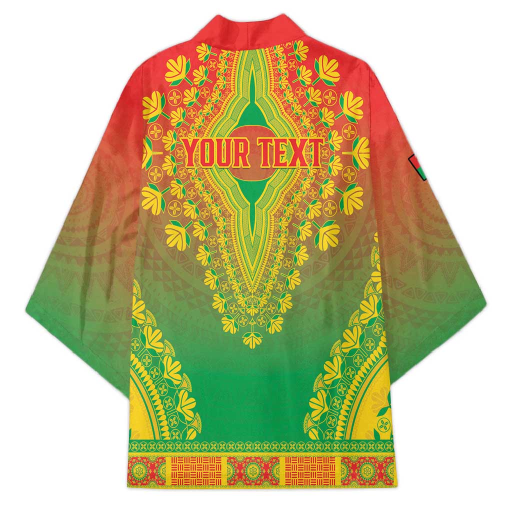Personalized Burkina Faso African Dashiki Kimono