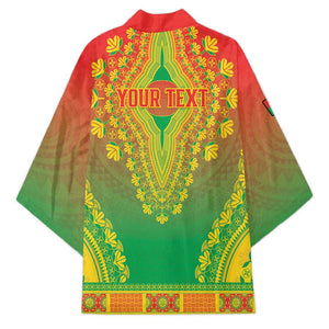 Personalized Burkina Faso African Dashiki Kimono