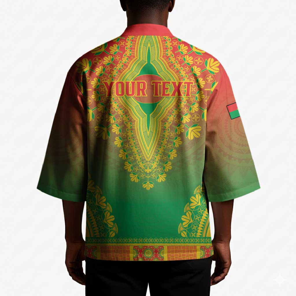 Personalized Burkina Faso African Dashiki Kimono