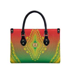 Burkina Faso African Dashiki Leather Bag
