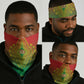 Afro Burkina Faso Neck Gaiter African Dashiki Style - African Pride