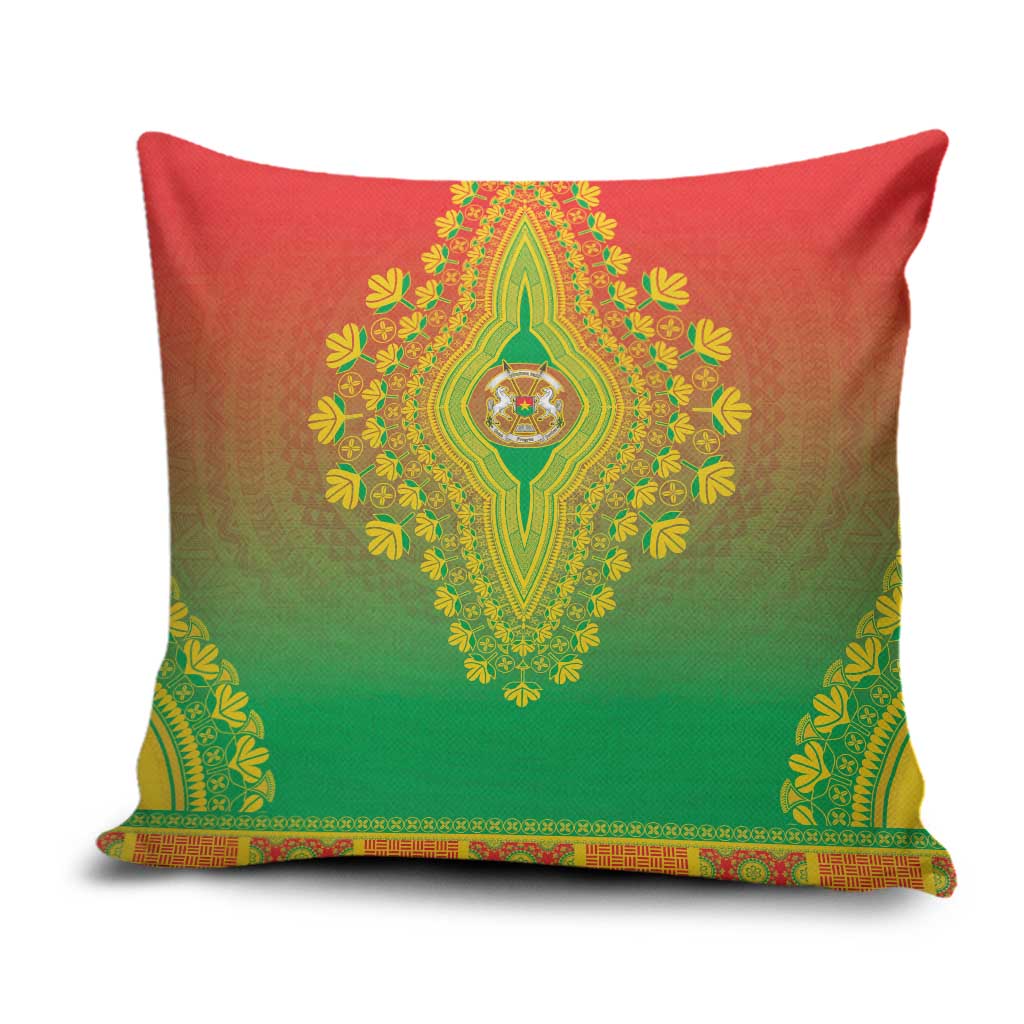 Burkina Faso African Dashiki Pillow Cover