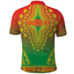 Personalized Afro Burkina Faso Polo Shirt African Dashiki Style - African Pride
