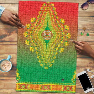 Burkina Faso African Dashiki Puzzle