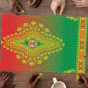Burkina Faso African Dashiki Puzzle