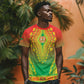 Personalized Afro Burkina Faso T shirt African Dashiki Style - African Pride
