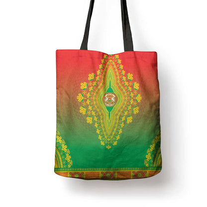 Burkina Faso African Dashiki Tote Bag