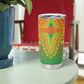 Personalized Afro Burkina Faso Tumbler Cup African Dashiki Style - African Pride