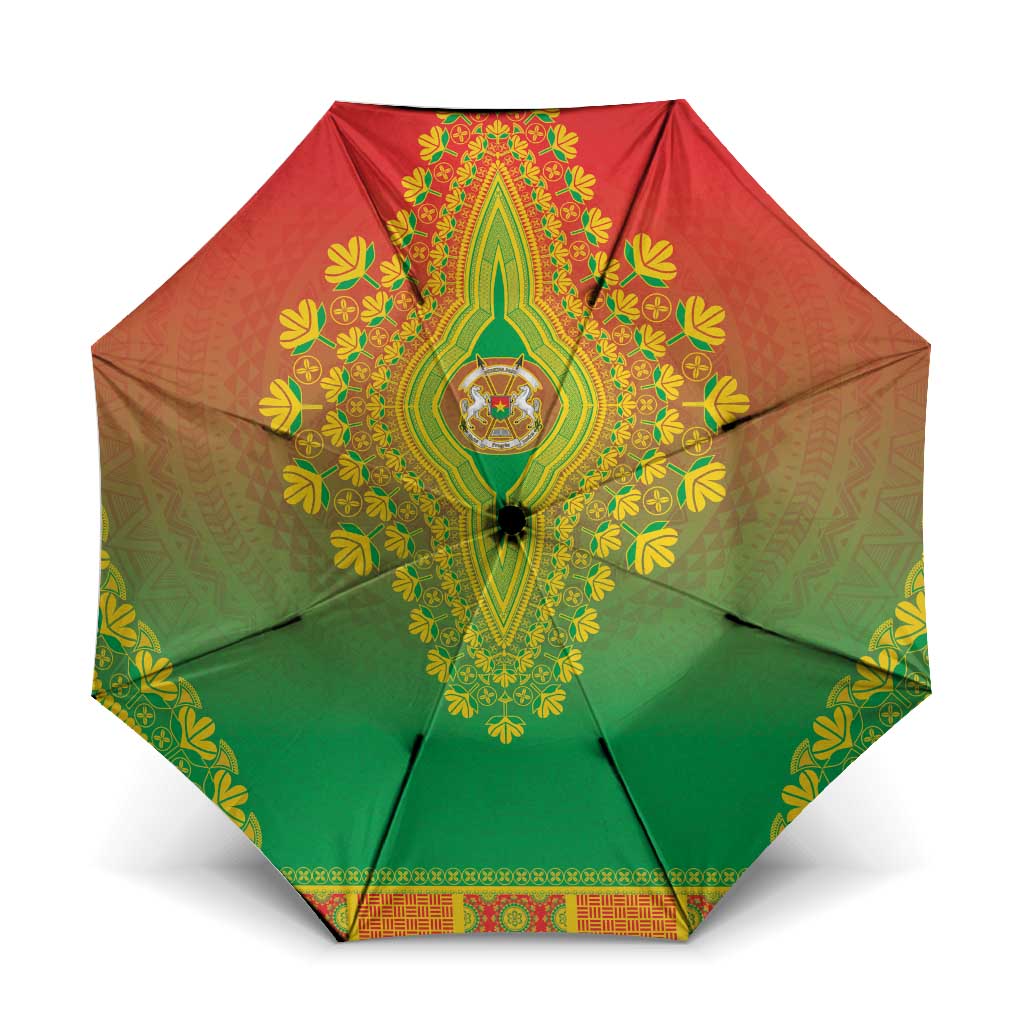 Burkina Faso African Dashiki Umbrella