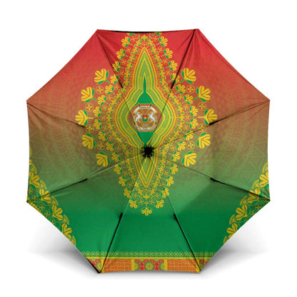 Burkina Faso African Dashiki Umbrella