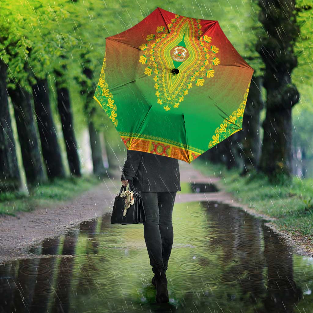 Burkina Faso African Dashiki Umbrella