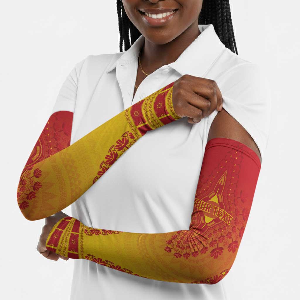 Personalized Cameroon African Dashiki Arm Sleeves