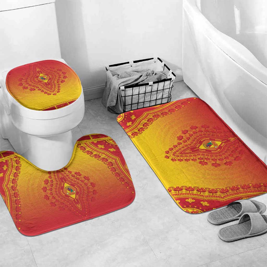 Cameroon African Dashiki Bathroom Set