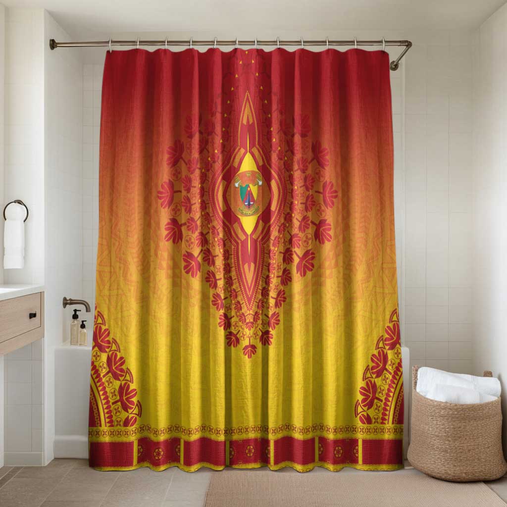 Cameroon African Dashiki Bathroom Set