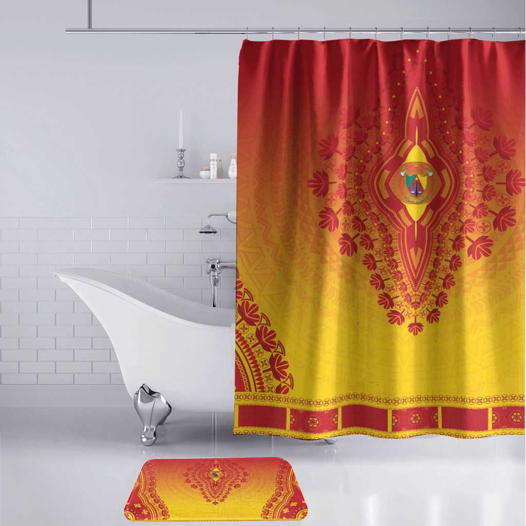 Cameroon African Dashiki Bathroom Set