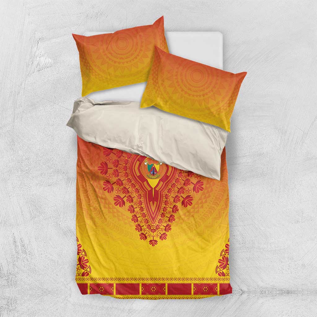 Afro Cameroon Bedding Set African Dashiki Style - African Pride
