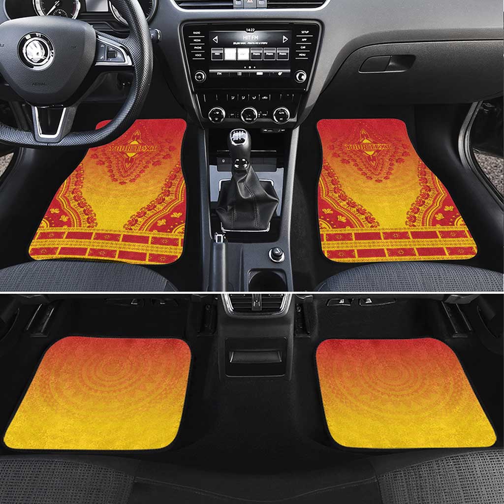 Personalized Afro Cameroon Car Mats African Dashiki Style - African Pride