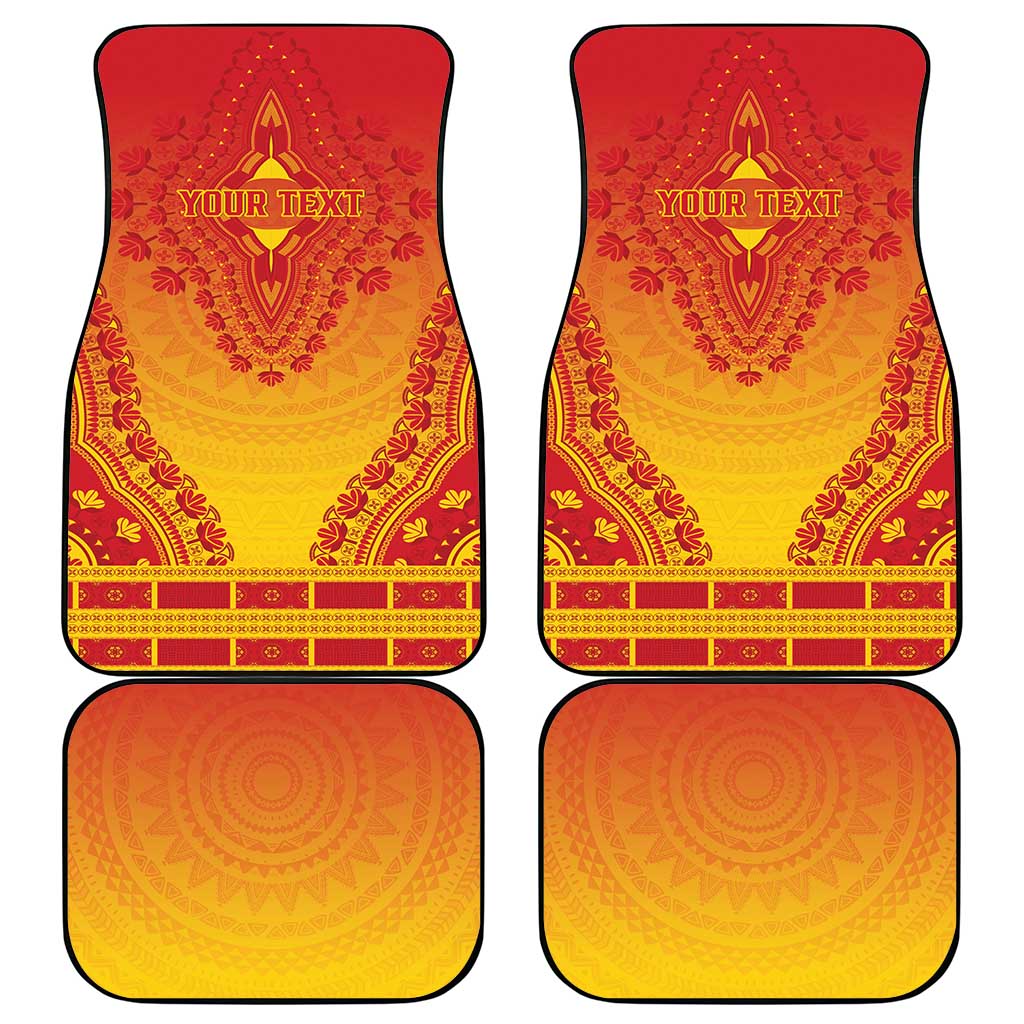 Personalized Afro Cameroon Car Mats African Dashiki Style - African Pride