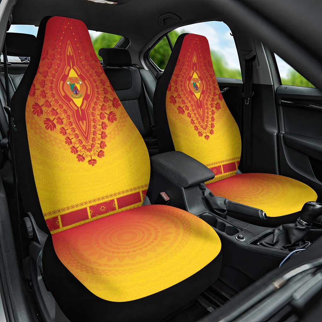 Afro Cameroon Car Seat Cover African Dashiki Style - African Pride