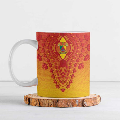 Personalized Cameroon African Dashiki Ceramic Mug