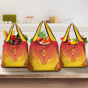 Afro Cameroon Grocery Bag African Dashiki Style - African Pride