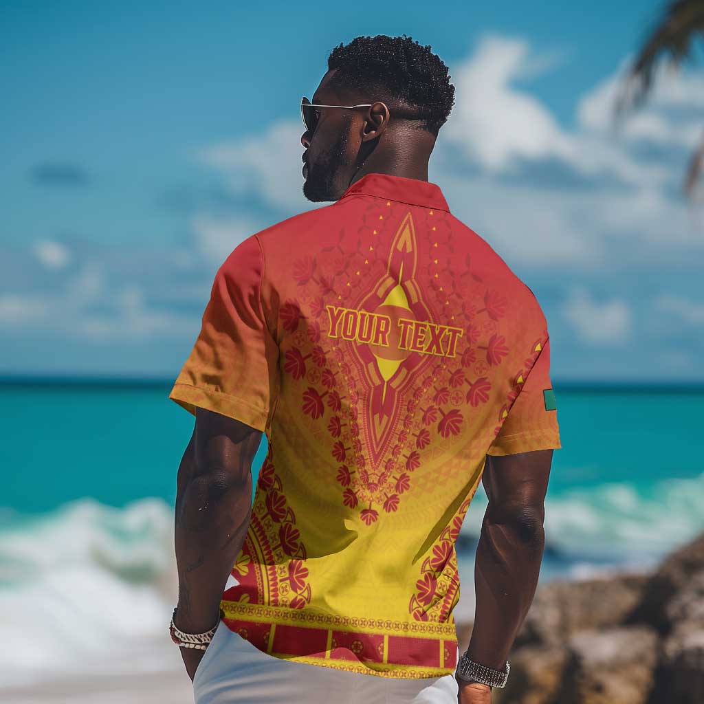 Personalized Afro Cameroon Hawaiian Shirt African Dashiki Style - African Pride