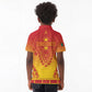 Personalized Afro Cameroon Kid Polo Shirt African Dashiki Style - African Pride