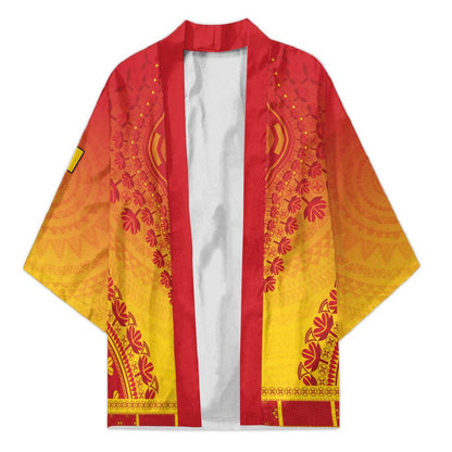 Personalized Cameroon African Dashiki Kimono