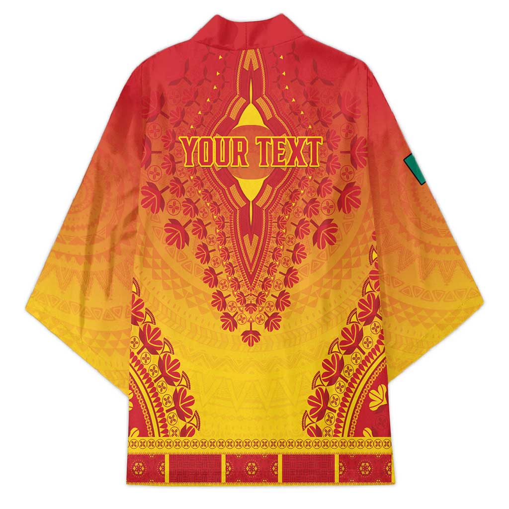 Personalized Cameroon African Dashiki Kimono