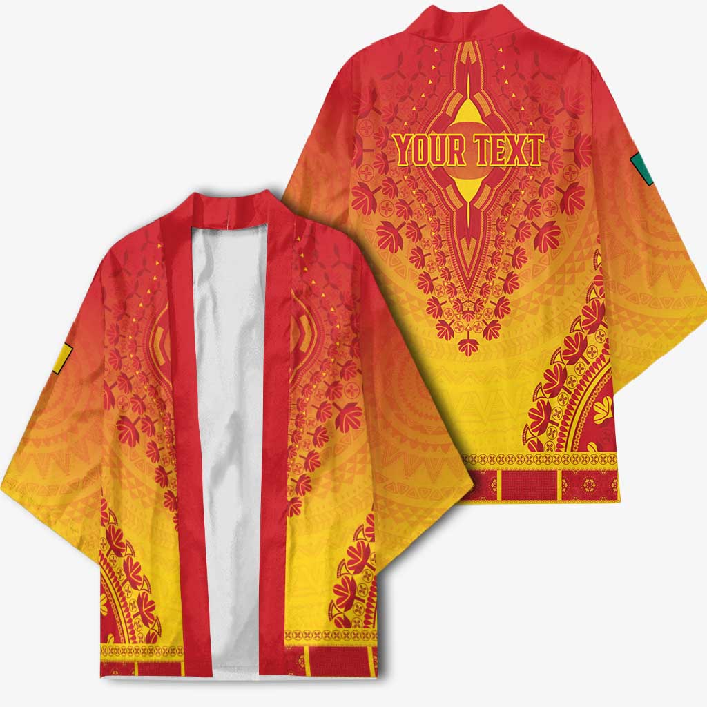 Personalized Cameroon African Dashiki Kimono