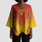 Personalized Cameroon African Dashiki Kimono Sleeve Blouse